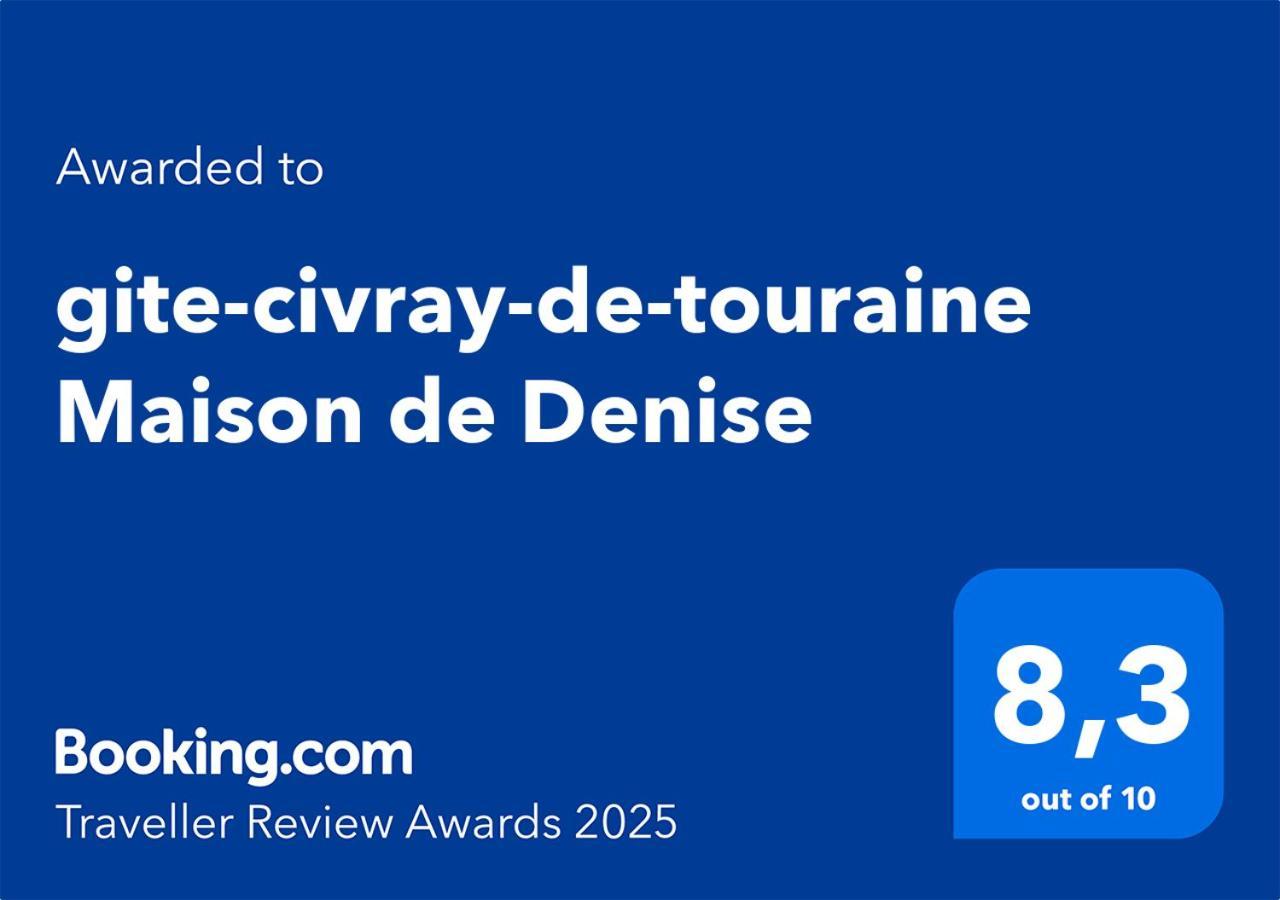 Gite-Civray-De-Touraine Maison De Denise Buitenkant foto